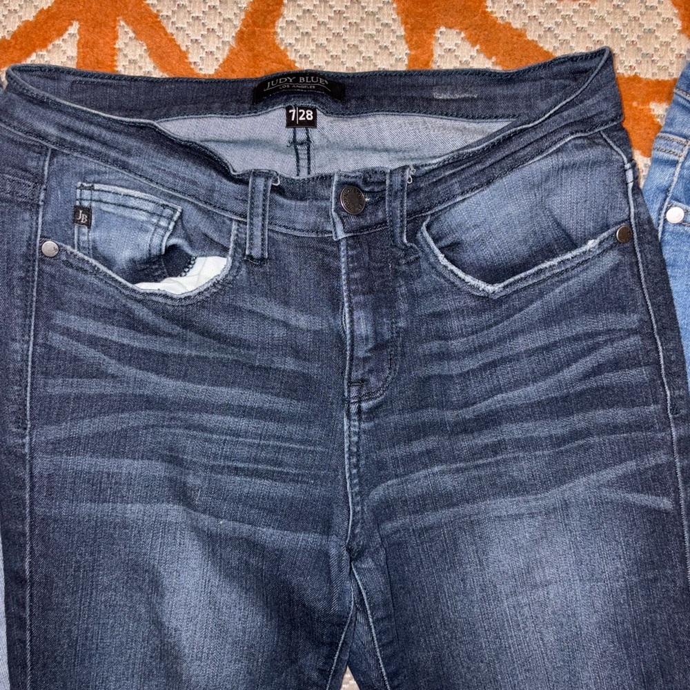 Judy Blue Skinny Jeans Bundle | Size 7/28 | 3 Washes - Picture 5 of 14